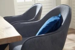 Chaise SABRO Tissu Gris/noir -Royal Oak || Basic Soldes Boutique 139209