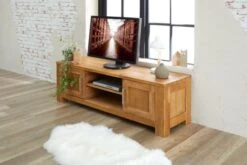 Royal Oak Meuble TV OLDE 150 Cm 2 Portes Chêne -Royal Oak || Basic Soldes Boutique 139480