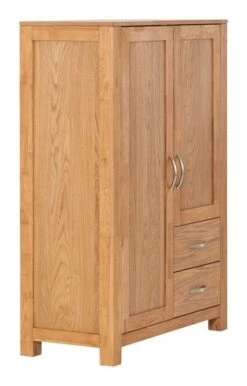 Royal Oak Commode HAGE 2 Tiroirs 2 Portes Chêne -Royal Oak || Basic Soldes Boutique 139498
