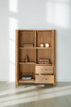 Royal Oak Commode HAGE 2 Tiroirs 2 Portes Chêne -Royal Oak || Basic Soldes Boutique 139501