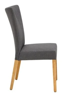 Chaise NORDRUP Tissu Gris/naturel -Royal Oak || Basic Soldes Boutique 142849