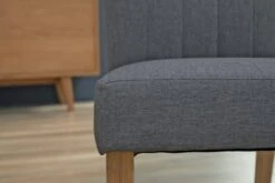 Chaise NORDRUP Tissu Gris/naturel -Royal Oak || Basic Soldes Boutique 142851