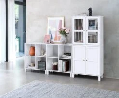 Vitrine SKALS Portes En Verre Blanc -Royal Oak || Basic Soldes Boutique 147089 1