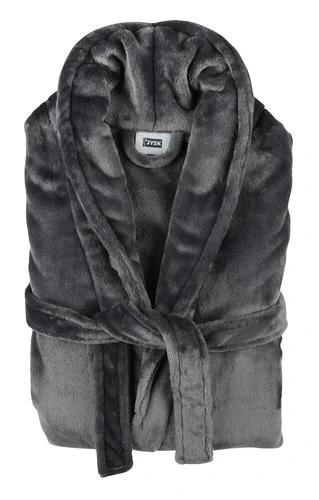 Peignoir LERUM L/XL Asphalte 2 Peignoir LERUM L/XL Asphalte – Image 2