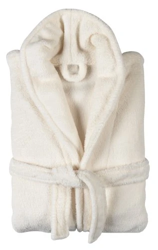 Basic Peignoir VALBO S/M Blanc Cassé 2 Basic Peignoir VALBO S/M Blanc Cassé – Image 2