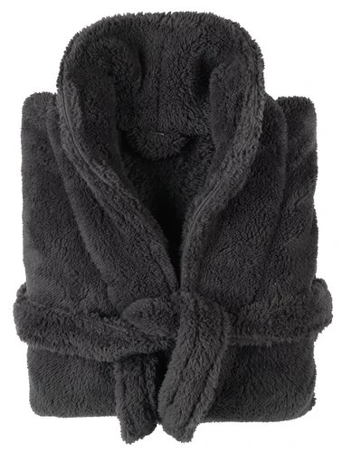 Peignoir SIMRIS S/M Anthracite 2 Peignoir SIMRIS S/M Anthracite â Image 2