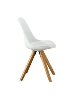 Chaise BLOKHUS Blanc/naturel -Royal Oak || Basic Soldes Boutique 153253