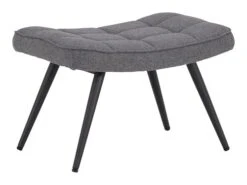 Repose-pieds ULDUM Gris/noir