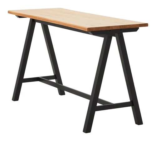 Royal Oak Table De Bar SANDBY 71x183 Chêne Naturel/noir