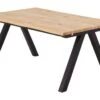 Royal Oak Table SANDBY 100x160 Chêne Naturel/noir