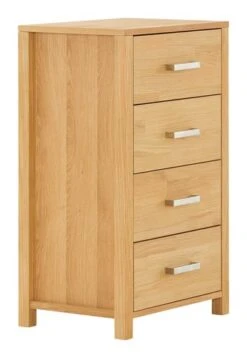 Royal Oak Commode 4 Tiroirs HUGGET étroit Chêne -Royal Oak || Basic Soldes Boutique 156482