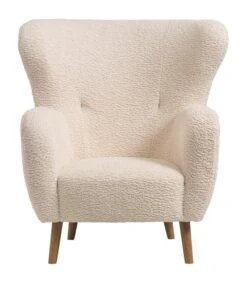Fauteuil VILDSUND Blanc Cassé -Royal Oak || Basic Soldes Boutique 156609