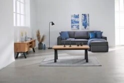 Royal Oak Table Basse SANDBY 60x110 Chêne Naturel/noir -Royal Oak || Basic Soldes Boutique 159030