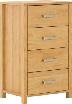 Royal Oak Commode 4 Tiroirs HUGGET Ă©troit ChĂȘne