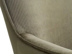 Fauteuil HUNDESTED Velours Côtelé Vert -Royal Oak || Basic Soldes Boutique 161956