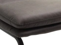 Chaise ULSTRUP Tissu Gris Anthracite/noir -Royal Oak || Basic Soldes Boutique 162102