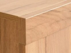 Buffet LINTRUP 2 Portes 3 Tiroirs Chêne -Royal Oak || Basic Soldes Boutique 162196