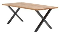 Royal Oak Table ROSKILDE 95x200 ChĂȘne Naturel/noir
