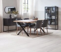 Buffet VIRUM 3 Portes Noir -Royal Oak || Basic Soldes Boutique 164014