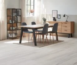 Vitrine TRAPPEDAL Chêne/noir -Royal Oak || Basic Soldes Boutique 165011