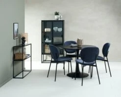 Vitrine VIRUM 2 Portes Noir -Royal Oak || Basic Soldes Boutique 165130