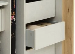 Armoire SALTOV 150 Cadre+lot Accessoires Chêne 16 Armoire SALTOV 150 Cadre+lot Accessoires Chêne -Royal Oak || Basic Soldes Boutique 165231