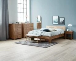 Banc VANDSTED Gris/bambou -Royal Oak || Basic Soldes Boutique 165257