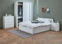 Armoire SALTOV 150x222 Blanc -Royal Oak || Basic Soldes Boutique 165258 1