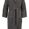 Peignoir TIMMERDALA L/XL Gris Foncé KRONBORG