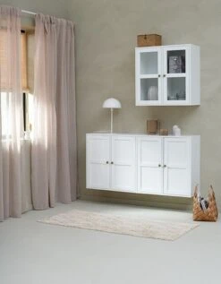 Armoire SKALS 2 Portes Blanc -Royal Oak || Basic Soldes Boutique 166065