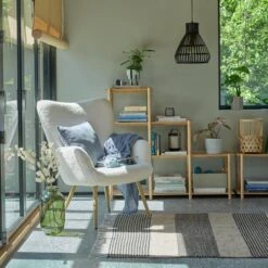 Fauteuil HUNDESTED Blanc Cassé -Royal Oak || Basic Soldes Boutique 166754 1