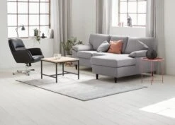 Meuble TV TRAPPEDAL Chêne/noir -Royal Oak || Basic Soldes Boutique 169684 1