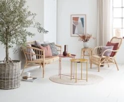 Tabouret JUNGHOLM Naturel 17 Tabouret JUNGHOLM Naturel -Royal Oak || Basic Soldes Boutique 173629