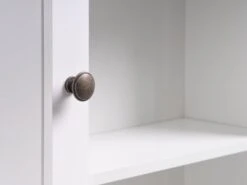 Armoire Murale MALLING 1 Porte Verre Blanc -Royal Oak || Basic Soldes Boutique 176549