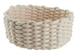 Panier BIRDAL Ă29xH12cm Blanc