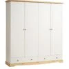 Armoire ROLD 203×216 Blanc/pin