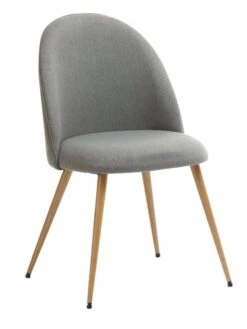 Chaise KOKKEDAL Gris/chêne
