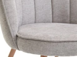 Fauteuil HOLMDRUP Gris/chêne -Royal Oak || Basic Soldes Boutique 185428
