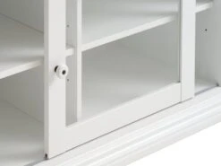 Meuble TV FREDENSBORG Blanc -Royal Oak || Basic Soldes Boutique 185471