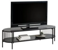 Meuble TV EGELEV Noir -Royal Oak || Basic Soldes Boutique 185478