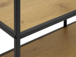 Meuble D'entrée TRAPPEDAL Chêne/noir -Royal Oak || Basic Soldes Boutique 185656