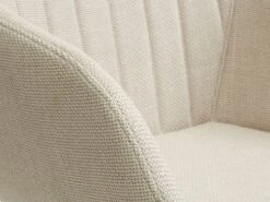 Chaise ADSLEV Tissu Beige/coloris Chêne -Royal Oak || Basic Soldes Boutique 185734