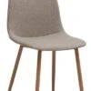 Chaise BISTRUP Sable/chêne