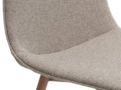 Chaise BISTRUP Sable/chêne -Royal Oak || Basic Soldes Boutique 185757