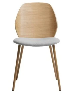 Royal Oak Chaise HORNE Gris Clair/chêne -Royal Oak || Basic Soldes Boutique 185772