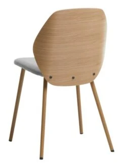 Royal Oak Chaise HORNE Gris Clair/chêne -Royal Oak || Basic Soldes Boutique 185773