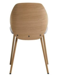 Royal Oak Chaise HORNE Gris Clair/chêne -Royal Oak || Basic Soldes Boutique 185774