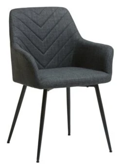 Chaise PURHUS Gris/noir