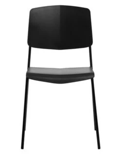 Chaise STABY Empilable Noir -Royal Oak || Basic Soldes Boutique 185831