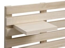 Étagère Murale KETTINGE 2 Tablettes Naturel -Royal Oak || Basic Soldes Boutique 186039